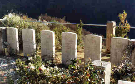 Campa dos Ingleses no cemitério de Loriga Loriga Loriga Loriga